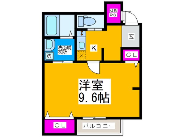 エヌエムキャトフヴァンドゥの物件間取画像